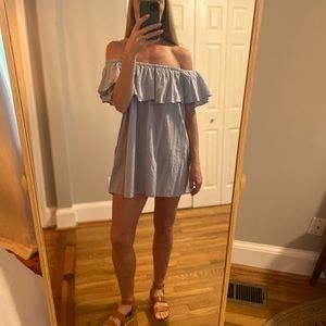 Off the shoulder Zara dress